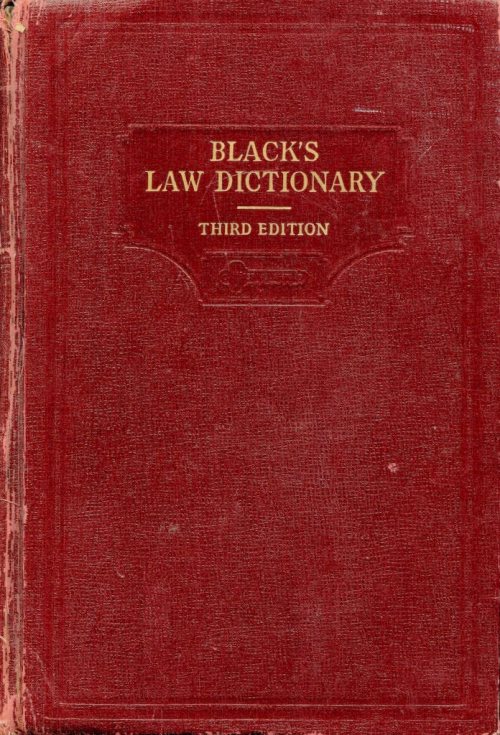 Blacks Law Dict010
